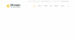 Desktop Screenshot of ljcoopertax.com
